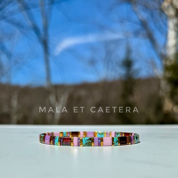 Japanese Miyuki Tila Bracelet - Picture 1 of 2